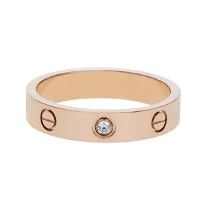Pre-owned Cartier Love Ring Size 54