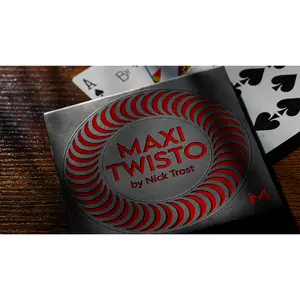 MAXI TWISTO RED (Gimmicks and Online Instructions) by Nick Trost & Murphy's Magic Supplies - Trick