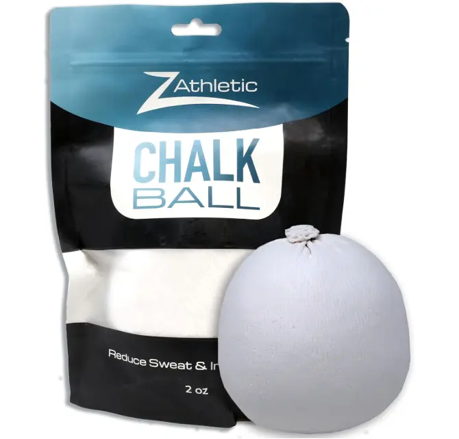 Z Athletic Gym Chalk Ball for Rock Climbing, Gymnastics, and Weightlifting