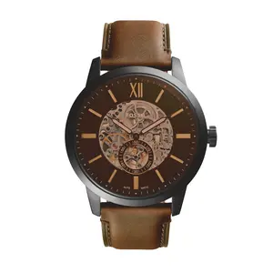 Fossil Men's Townsman Automatic, Black Stainless Steel Watch