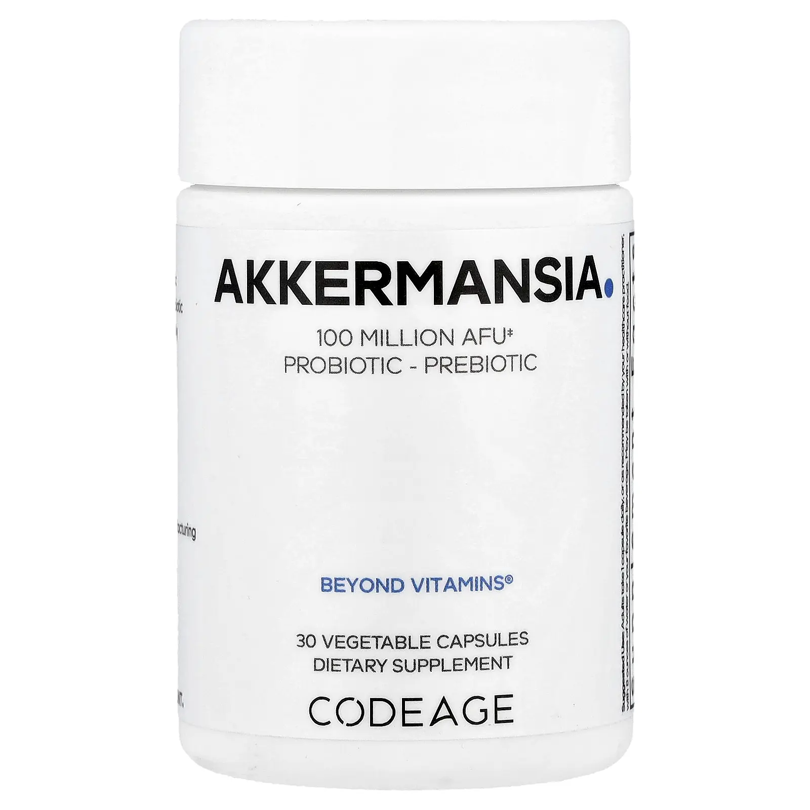 Codeage Akkermansia, 30 Vegetable Capsules