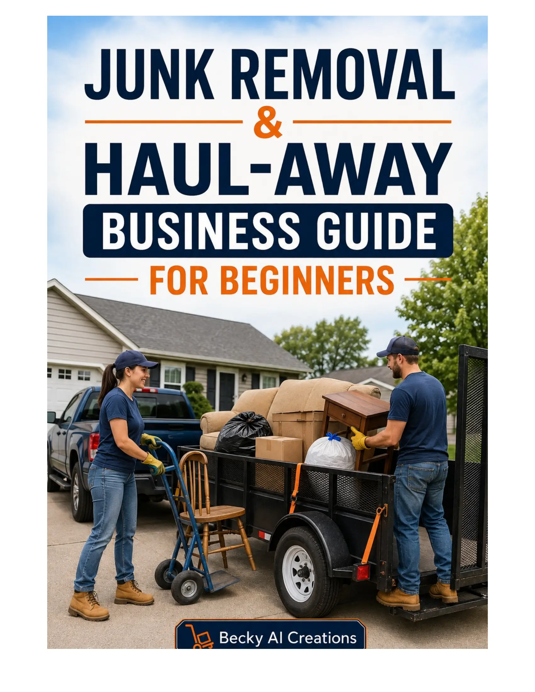 Business Guide for Beginners  for Junk Removal & Haul-Away  -Steps for Starting Your Own Business