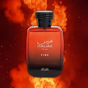 Hawas Fire Eau De Parfum | Long Lasting Fragrance Perfum | For Men,Indulge In A Luxurious Perfume Men That Captures Masculine Elegance And Strength(100ml, 3.4 oz)