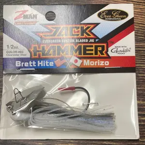 Z Man Jack Hammer Chatterbait 1/2 oz. Clear Water Shad