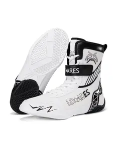 Men's Training Shoes and Sports Shoes, Trendy Fashion Anti-Slip Durable Boxing Wrestling Shoes, Ideal for Various Sports Training Scenarios, Training Footwear, Athletic Sports Footwear