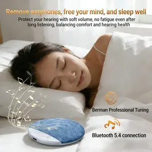 2026 Under-Pillow Audio Sleep Speaker Music Device Ultra-Thin Sleep Aid Bluetooth Speaker White Noise Bedside Bluetooth Speaker Wireless Portable Stereo