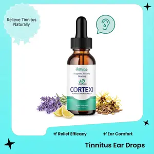 Ear Care Drops Gentle Formula, Natural Ingredients, Relieve Tinnitus by Unblocking Secretions, Easy to Use & Portable for Men & Women, for Daily Ear Hygiene