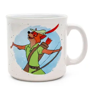 Disney Robin Hood Ceramic Camper Mug | Holds 20 Ounces