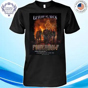 Powerwolf Returns To Villena Alicante Spain On August 6 To 9 2025 For The Leyendas Del Rock Festival shirt