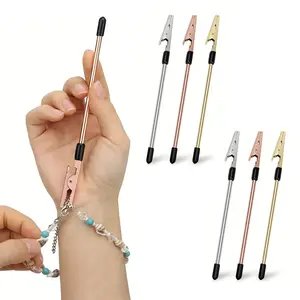 Bracelet Helper Tool Necklace Bracelet Jewelry Clasp Helper Clips for Bracelets Fastener Helpers Assistant Tool for Women