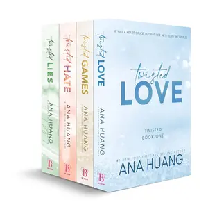 Twisted Series 4 Books Collection Set (Twisted Love, Twisted Games, Twisted Hate