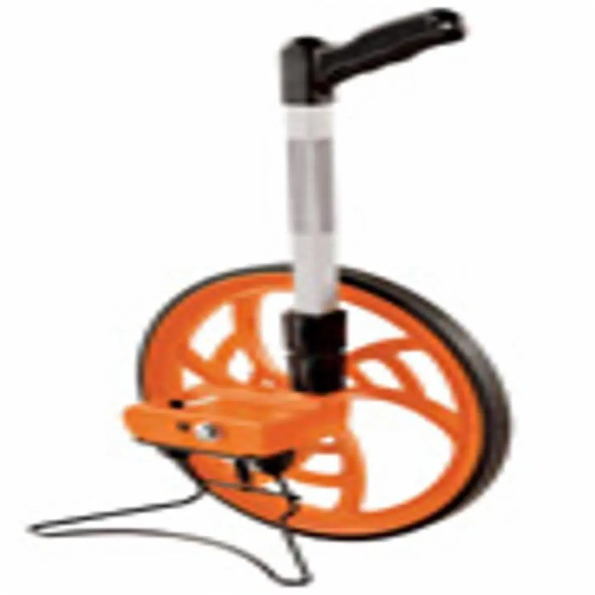 212 MAIN Contractor Grade 3 ft. Hardware Measuring Wheel Tool, Telescopic Handle, Magnifier Lens, SAE ft/in Measurement for Uneven Ground, Curved Terrain