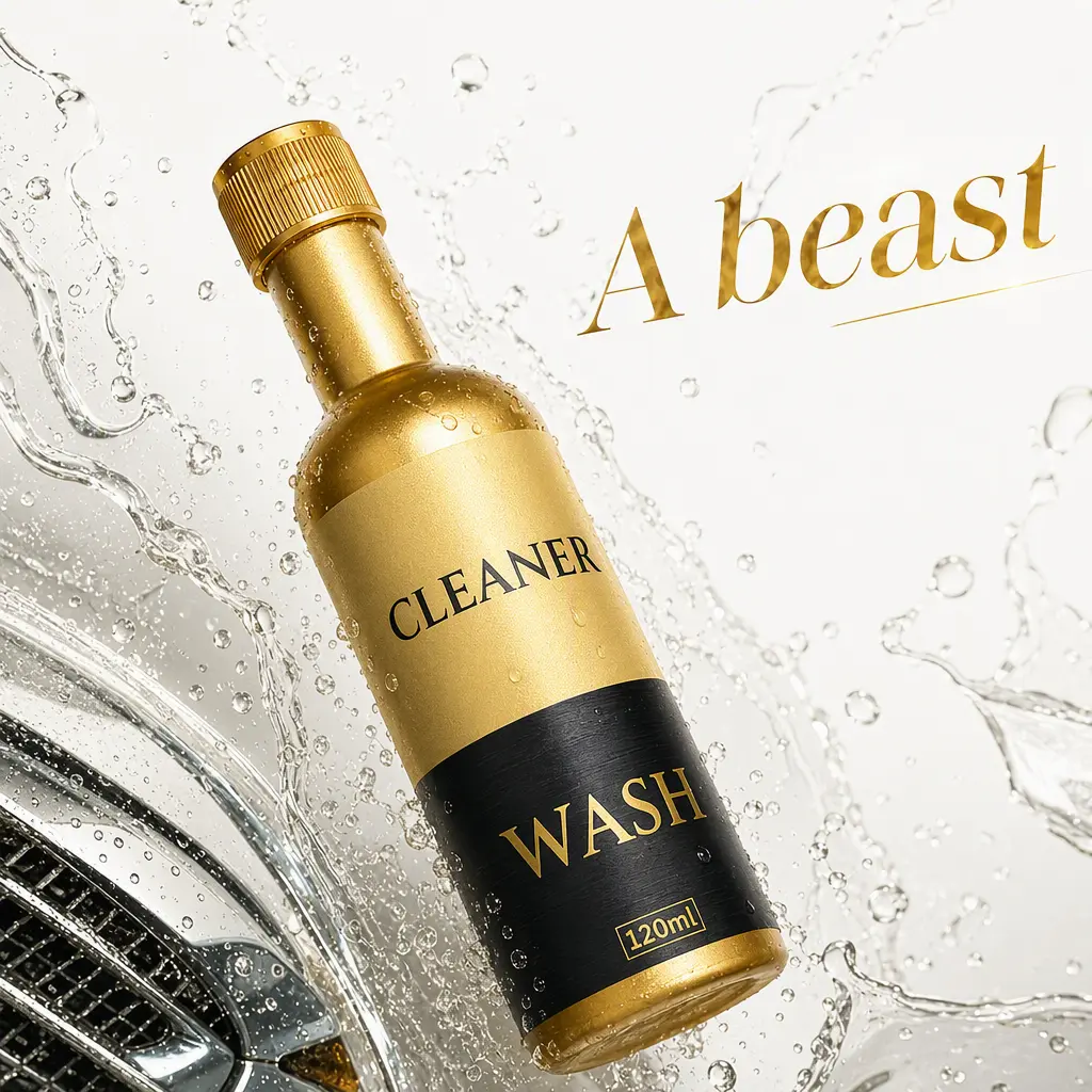 Wash Spray 3.0! Cleaning oil stains and carbon deposits; routine car maintenance.