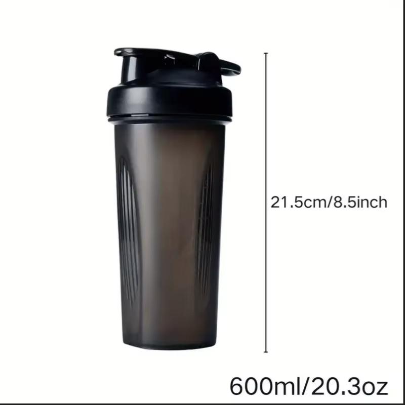 Large Sports Shaker Cup With Metal Stirring Ball For Protein Powder Shake Drink Mixing Sports Water Bottle Suitable For Sports