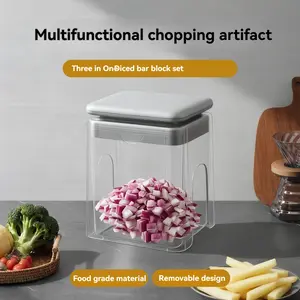 Five-In-One Multi-Functional Vegetable Cutter, Potato Chip Slicer, Cucumber Dicer, Juicer, Kitchen Essential Tool