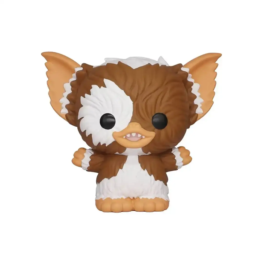 Monogram Brand Gremlins Gizmo PVC Novelty Figure Piggy Bank, Desk-Friendly Coin Storage, Fan-Ready Home Decor for Gremlins Fans