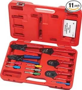 212 MAIN TA18700 Master Terminal Mechanic Tool Kit - Universal Automotive & Motorcycle Car Body Repair Multifunctional Universal Kit with Crimpers and Wire Terminals, Multifunctional Tool Kit