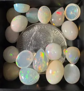 20 carats medium grade of Ethiopian opal cabochon