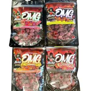 Michis El Gordo 4-Pack OMG Candy - Original , Mango, Watermelon, & Strawberry - 4 - 6 oz bags
