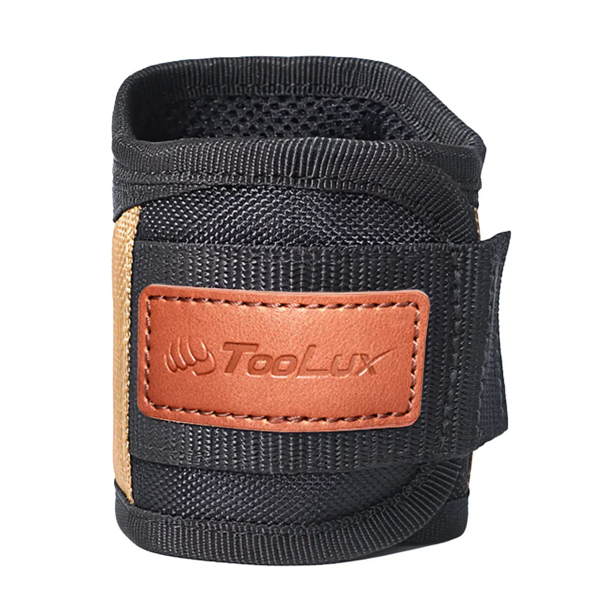 TooLux Magnetic Wristband for Screws & Nails with 10 Strong Magnets, Adjustable Tool Wrist Strap with 5 Slots for DIY, Construction & Repair Plastic Anchors