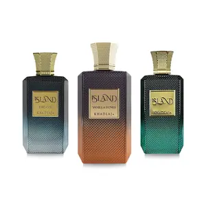 Khadlaj 3 Piece Bundle Set (Khadlaj Island, Khadlaj Island Vanilla Dunes & Khadlaj Island Dreams Extrait de Parfum Spray, 3.4 Ounce)