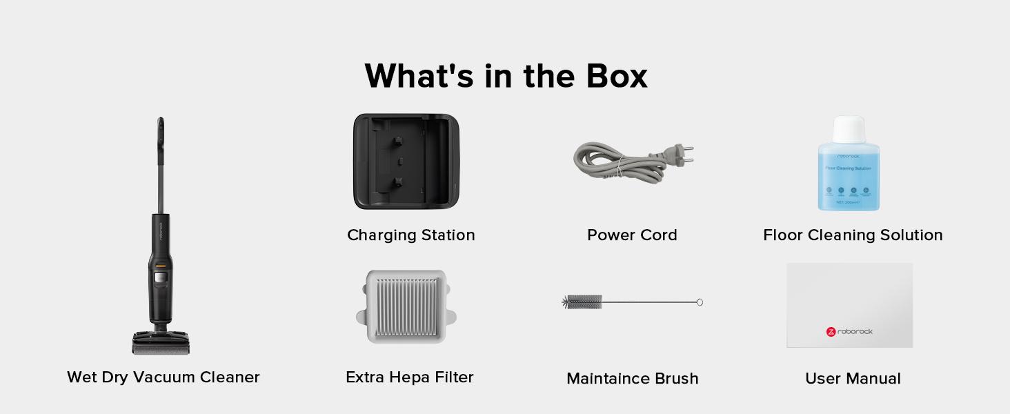 Roborock F25 ACE Wet Dry Vacuum Cleaner, 194°F Hot Air Flash Drying Electric Mop, Cordless, with Zero Tangle, 180° Lie Flat #TikTokShopBlackFriday #TikTokShopCyberMonday