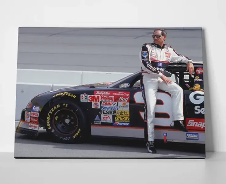 Dale Earnhardt Nascar Poster - Dale Earnhardt Wall Art - POSTER NO FRAME