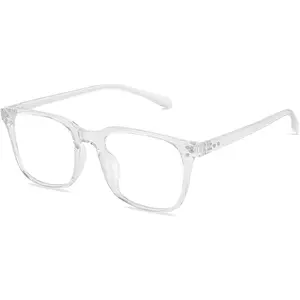 Anti-Glare Blocking Glasses - Premium Computer Clear Glasses for Women and Men |   Fashionable Gaming Eyewear |   Protect Your Eyes from Digital Strain |   Stylish Computer and Gaming Glasses for a Modern Lifestyle