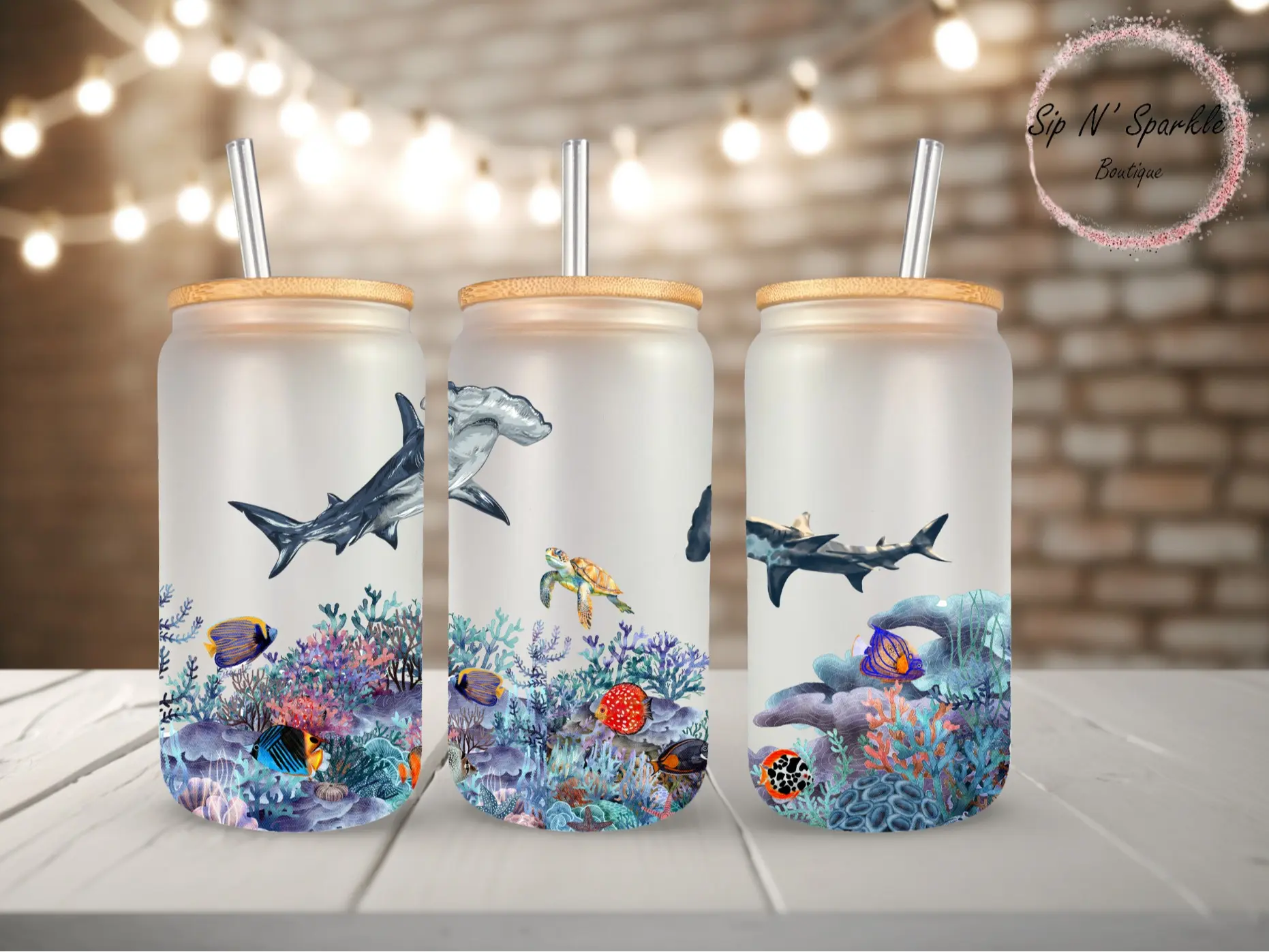 Hammerheads Libbey Glass