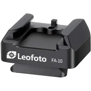 Leofoto FA-10 / FA-11 QR Plate for Cold Shoe and Hot Shoe Adapter