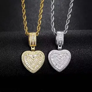 Stainless Steel Rhinestone Cuban Chain Matching Set - Hip-Hop Inspired 90s Punk Hardcore Necklace, Fashionable Chain Jewelry Accessory for Everyday Wear, Hip-Hop Inspired Necklaces, Punk Hardcore Necklaces
