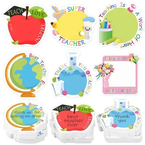 30 Pack Teacher Notepad Set Total 600 Sheets,Fun Teacher Sticky Notes, Teacher Appreciation  Teacher Supplies Graduation  to School . (Word)