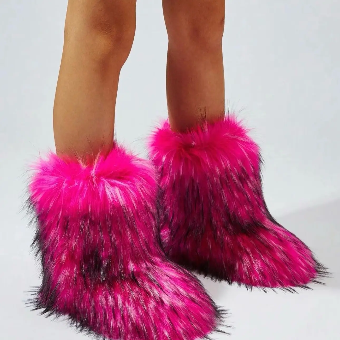Very Furry Cozy Women's Winter Boots - Perfect for Winter - Footwear, Girl