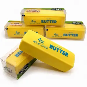 Butter Squishy Stress Relief Toy - American Squishy Soft Slow-Rebound Sensory Accessory for All Ages, Enhances Sensory Experience Anywhere, Anytime