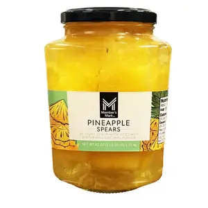 Member's Mark Pineapple Spears in Light Syrup with Coconut Water Flavor 4.2 oz Jar