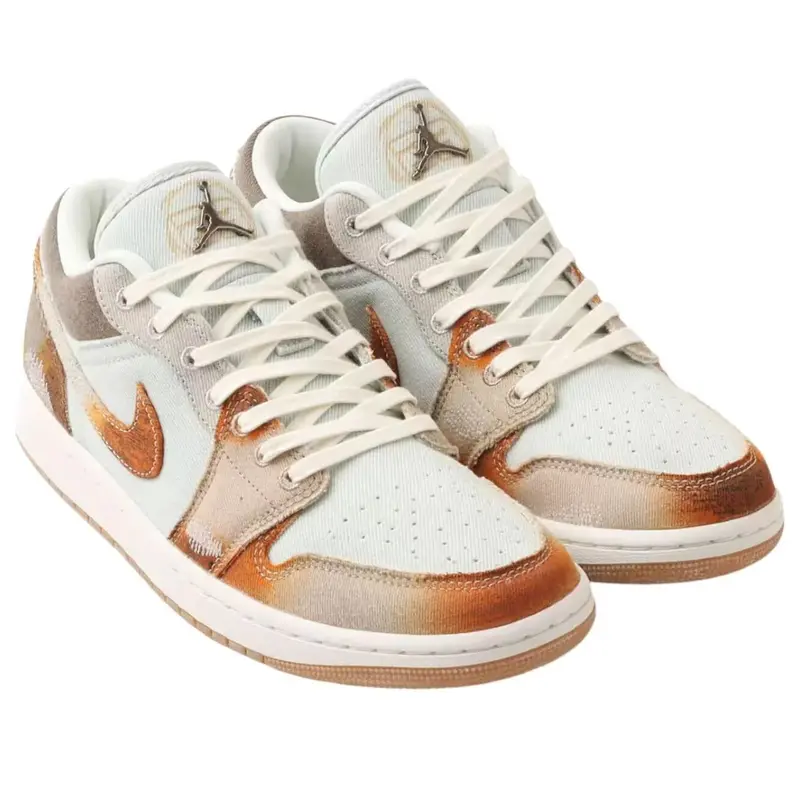 Jordan 1 Low SE Multi-Color Sail Light Bone Men's IM6664-991 New