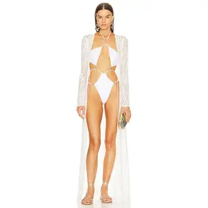 Michael Costello x REVOLVE Ryland Robe in Ivory
