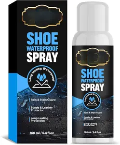 Shoes Protector  (5.4 Fl Oz), Suede & Leather Protector , Waterproofing & Stain Guard for Shoes, Boots, Bags & Upholstery, Long-Lasting Water Repellent
