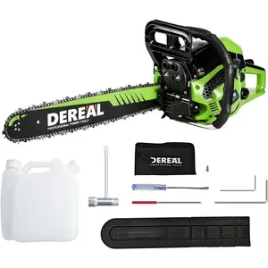 Gas Chainsaws 20 Inch Gas   62CC CS62X-GR 2 Stroke Engine Chain  for   Outdoor Garden Farm