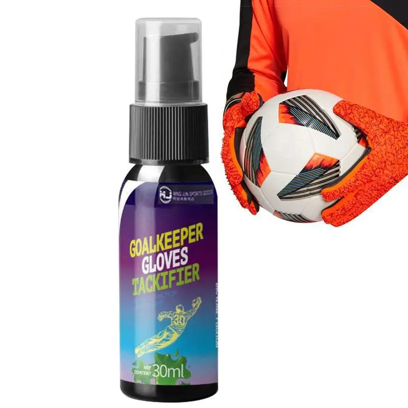 Summer 30ml Goalkeeper Glove Adhesive, Non-slip Glove Glue, Glove Sticky Gel for Volleyball Soccer Game Competition, Basketball Accessories, Gym Gears