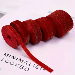 Velvet Ribbon Bow Material, Perfect for Gift Wrapping Supplies, Gift Box Packaging & Decoration, Ideal for Crafting Headbands & Accessories