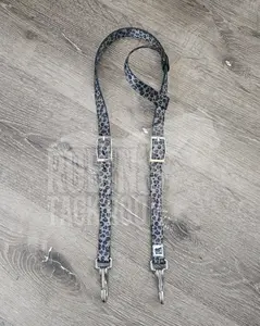 Black cheetah headstall