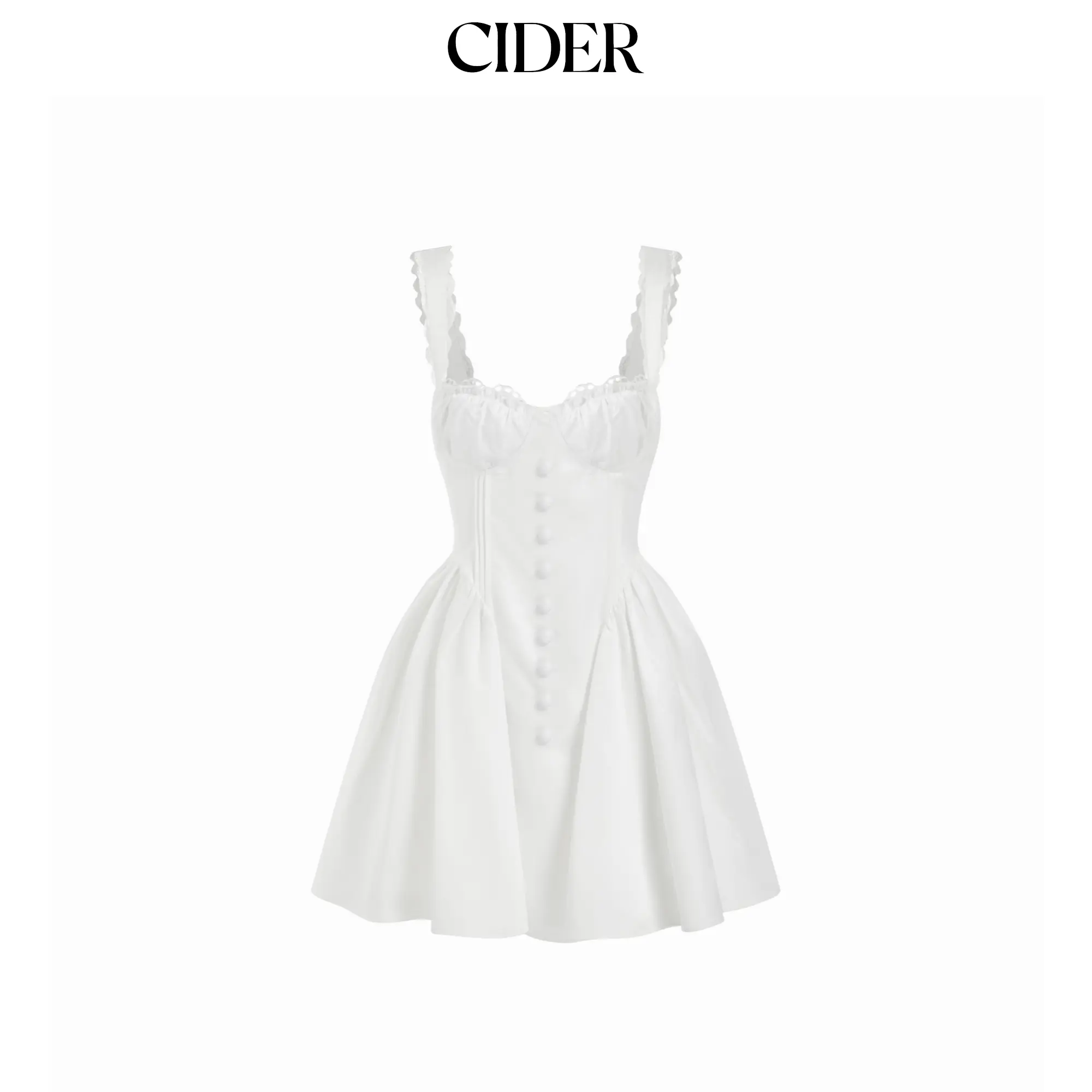 Cider Satin Sweetheart Ruched Lace Up Tank Mini Dress