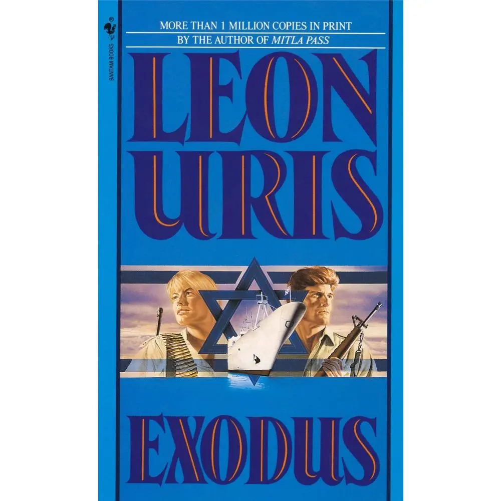USED Book - Exodus: A Novel of Israel by Uris, Leon (Mass Market Paperback) - english