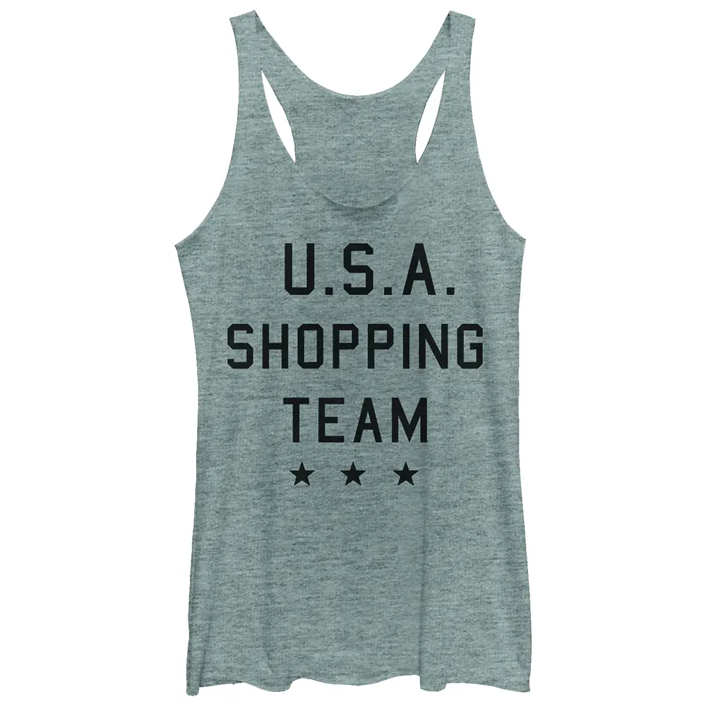 Women's Lost Gods USA Shopping Team Racerback Tank Top