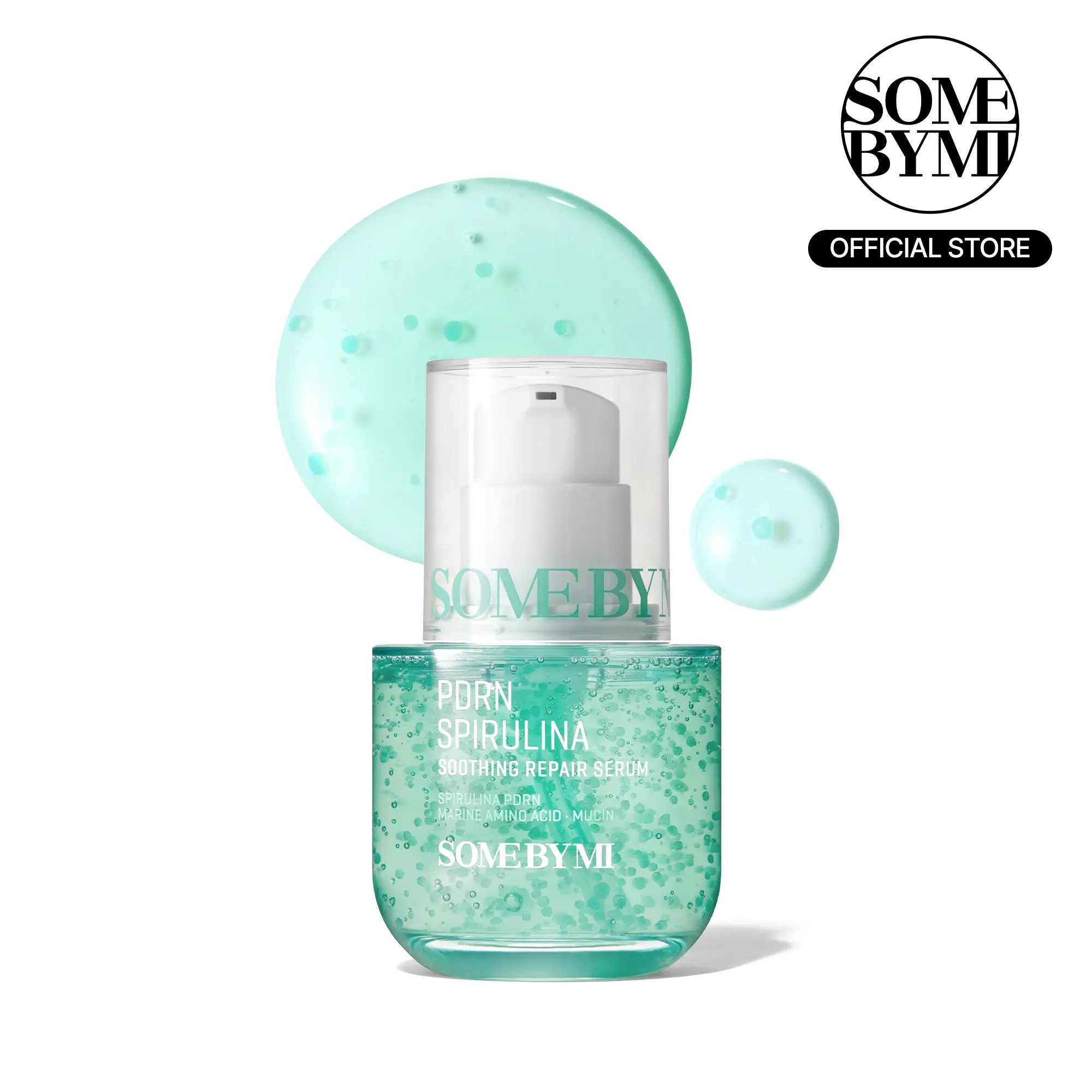 PDRN Spirulina Soothing Repair Serum 1.69oz - Korean Skincare - Vegan Face Serum to Calm Redness, Firm & Hydrate with Peptides PDRN Spirulina Soothing Repair Serum 1.69oz - Korean Skincare - Vegan Face Serum to Calm Redness, Firm & Hydrate with Peptides