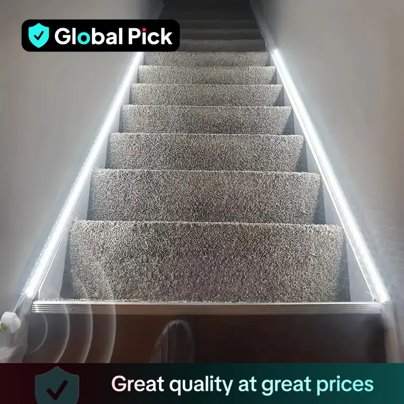 PIR Motion Sensor LED Strip Light, DC5V USB Powered Automatic Switch Light, Decorative LED Light for Stair Wardrobe Closet Kitchen Bedroom Hallway