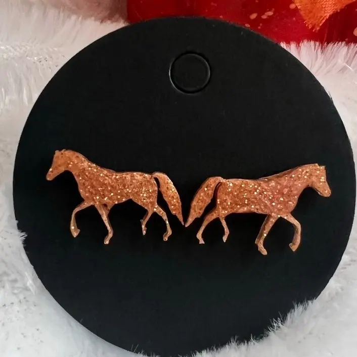 Horse Stud Earrings