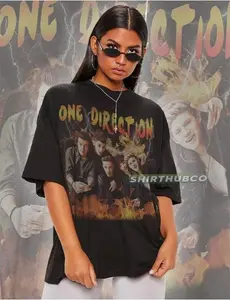 One Direction Vintage 90s Shirt, Heavy Metal Direction T-Shirt