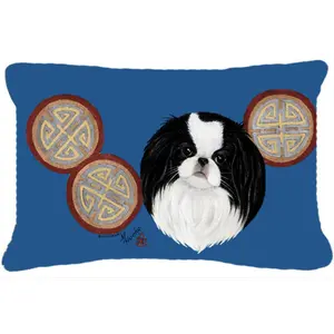 Carolines Treasures  Japanese Chin Fabric Decorative Pillow